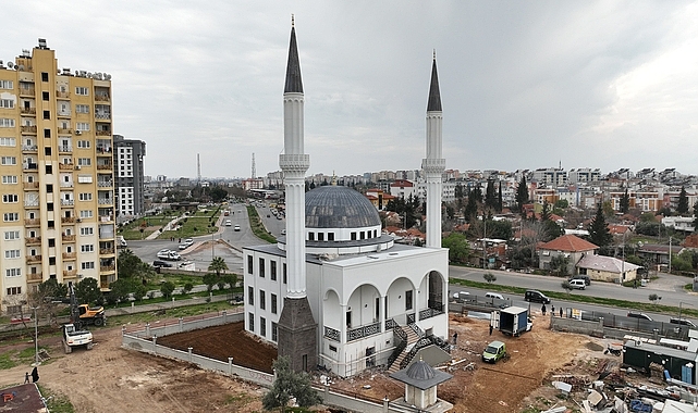 GÜNEŞ MAHALLESİ CAMİ İBADETE HAZIR HALE GETİRİLİYOR