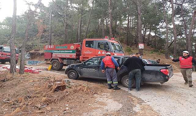 KEMER’DE KORKUTAN YANGIN