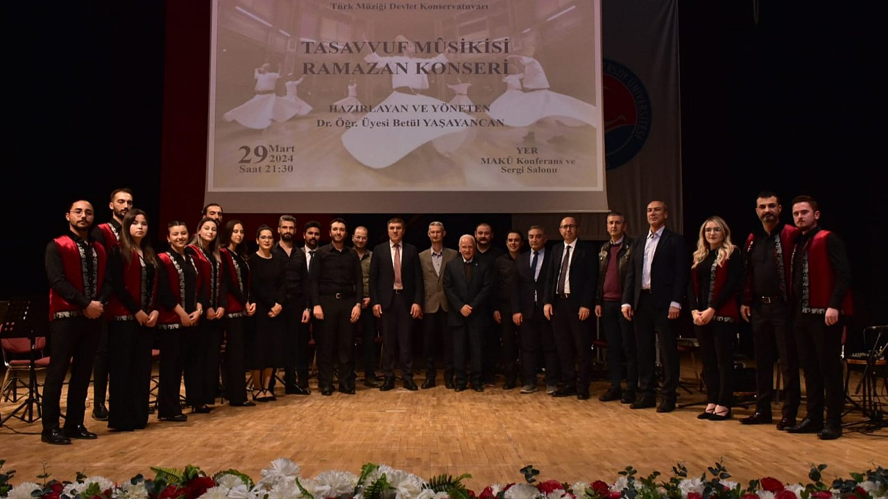 MAKÜ’DEN RUHA GIDA GÖNÜLLERE ŞİFA