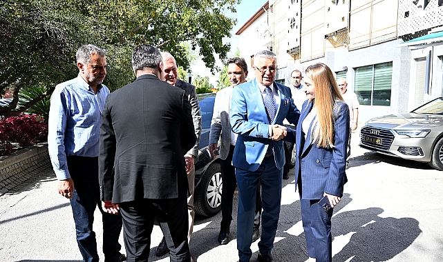 BAŞKAN TOPALOĞLU’NA ZİYARET
