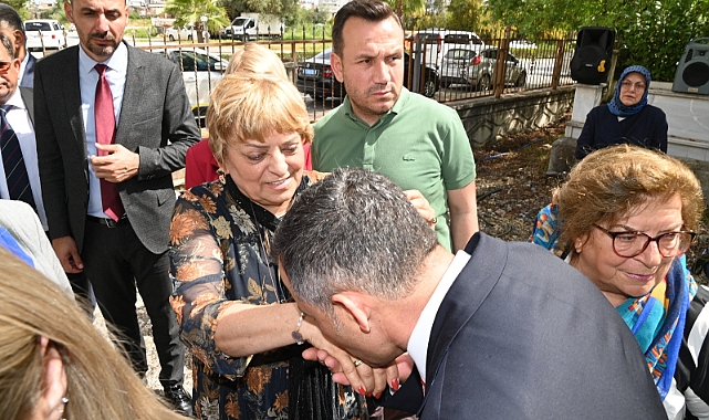 ŞEHİT ANMASINA KATILDI