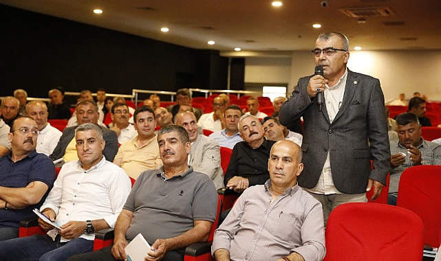 BAŞKAN ÖZÇELİK MUHTARLARLA BİR ARAYA GELDİ