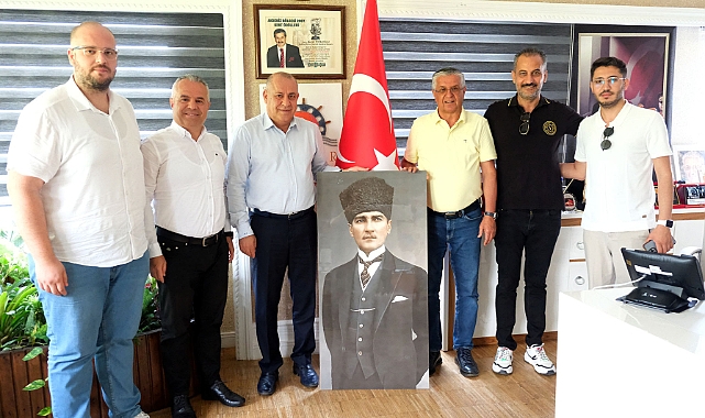 BAŞKAN TOPALOĞLU’NA ZİYARET