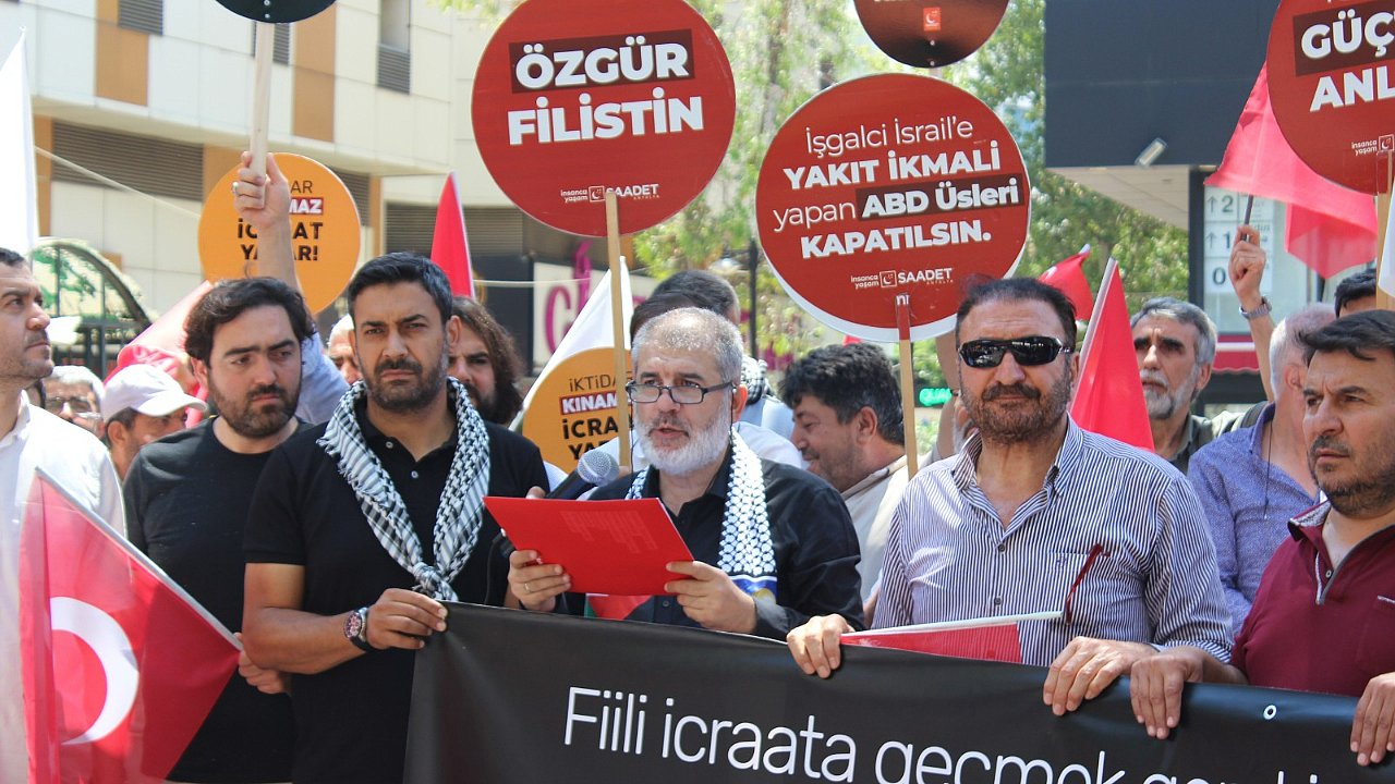 İSRAİL TERÖR ÖRGÜTÜNE HADDİNİ BİLDİRİN
