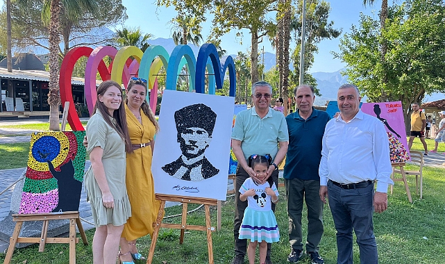 ÖĞRENCİLERİN YILSONU SERGİSİNİ GEZDİ