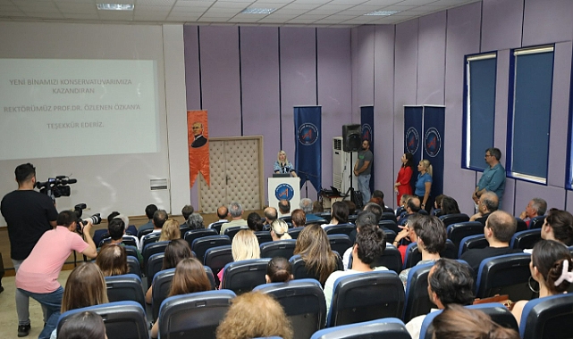 YENİ BİNASINA KAVUŞTU