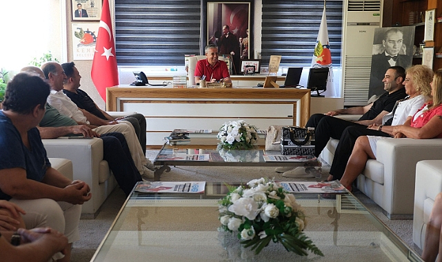 AYKUT KAYA’DAN BAŞKAN TOPALOĞLU’NA ZİYARET