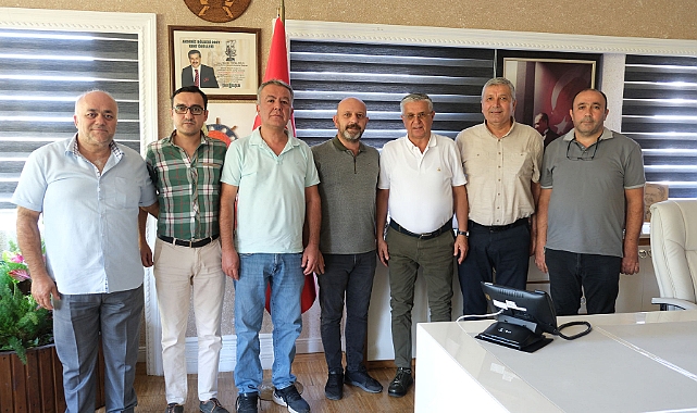 BAŞKAN TOPALOĞLU’NA ZİYARET