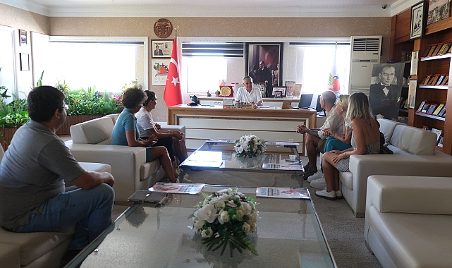 BAŞKAN TOPALOĞLU’NA ZİYARET