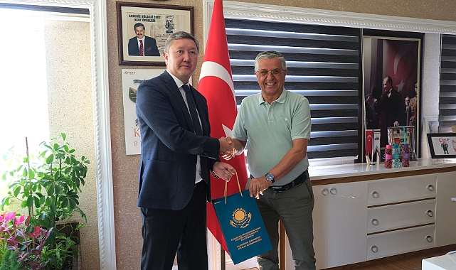 KANAFEYEV’DEN BAŞKAN TOPALOĞLU’NA ZİYARET