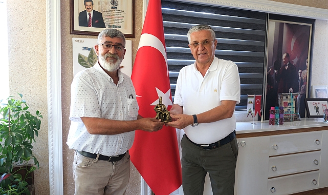 KURT'TAN BAŞKAN TOPALOĞLU’NA ZİYARET