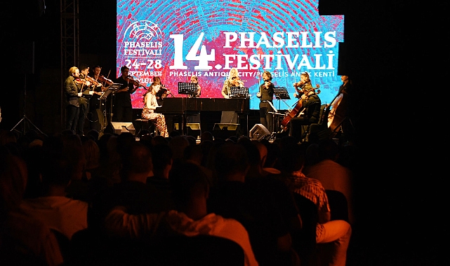 14. PHASELİS FESTİVALİ BAŞLADI