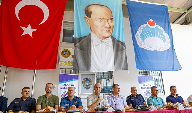 HEDEFİMİZ HUZURLU VE GÜVENLİ BİR ALANYA