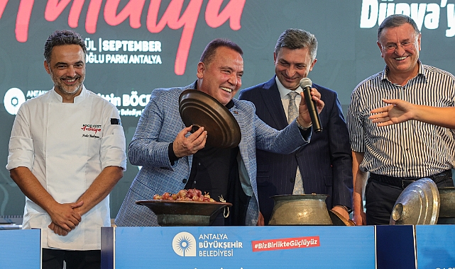 III. FOODFEST ANTALYA ULUSLARARASI GASTRONOMİ FESTİVALİ BAŞLIYOR