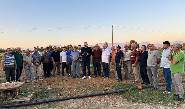 MANAVGATLI ÇİFTÇİLERİN SU SORUNU HAKKINDA BASIN AÇIKLAMASI