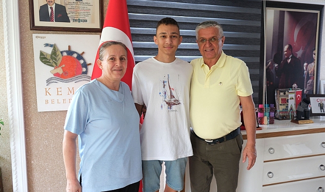 NECATİ TOPALOĞLU’NA TEŞEKKÜR ZİYARETİ