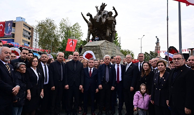 CHP ANTALYA IL BAŞKANI NAIL KAMACI 10 KASIM ATATÜRK'Ü ANMA TÖRENI AÇIKLAMASI