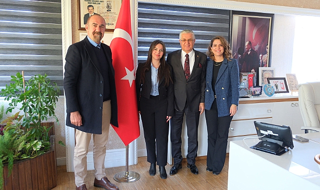 BAŞKAN TOPALOĞLU’NA ZİYARET