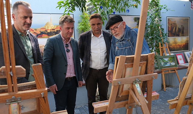 SANATÇI BÖLÜKEMİNİ’NİN RESİM SERGİSİ AÇILDI