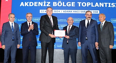 TSE’DEN ANTALYA OSB’YE YEŞİL OSB BELGESİ 