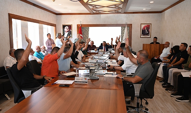 KEMER BELEDİYESİ EYLÜL AYI MECLİSİ YAPILDI
