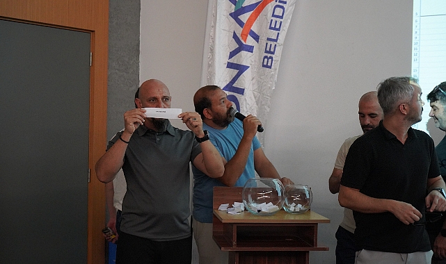 KONYAALTI BELEDİYESİ FUTBOL TURNUVASI’NDA KURALAR ÇEKİLDİ