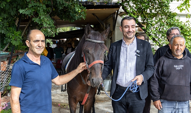 BAŞKAN VEKİLİ ÇİÇEK’TEN RAHVAN AT YARIŞLARI ÖNCESİ ZİYARET