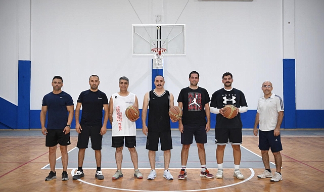 YENİ TESİSTE İLK MAÇ BAŞKAN KOTAN’DAN