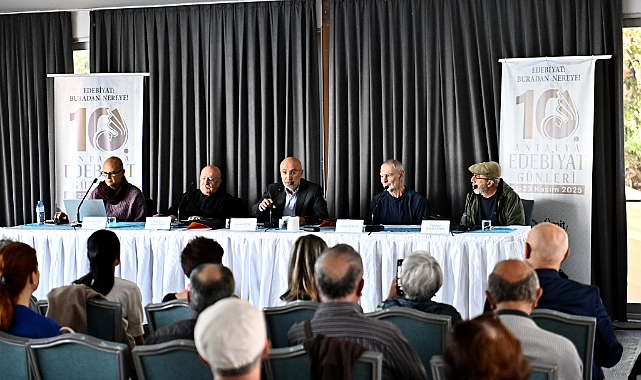 10. ANTALYA EDEBİYAT GÜNLERİ SONA ERDİ