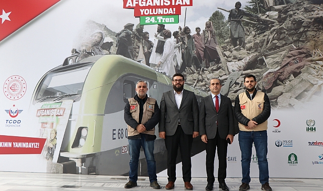  “24. İYİLİK TRENİ” AFGANİSTAN YOLUNDA
