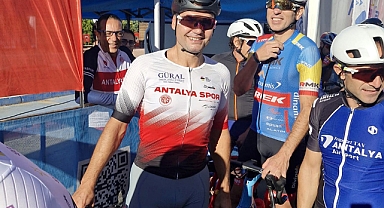 ANTALYASPOR’UN TECRÜBELİ PEDALI NURİ ACAR GRAN FONDO ANTALYA’DA BİRİNCİ