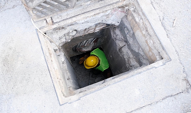 ASAT, KEPEZ’DE YAĞMURSUYU HATLARINI TEMİZLİYOR