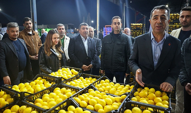 BAŞKAN VEKİLİ BÜŞRA ÖZDEMİR’DEN HAL ESNAFINA ZİYARET