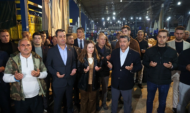  BAŞKAN VEKİLİ BÜŞRA ÖZDEMİR’DEN HAL ESNAFINA ZİYARET 