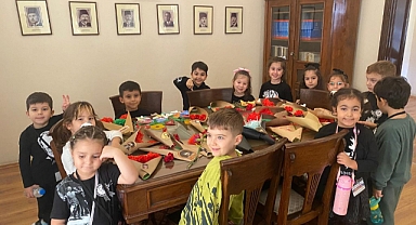 KONYAALTI'NIN MİNİKLERİNDEN ATATÜRK’ÜN EVİNE ZİYARET