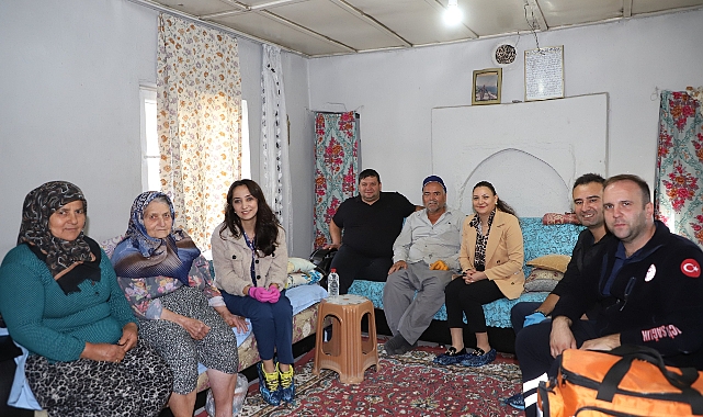 AKSU BELEDİYESİ HASTA ZİYARETLERİNE DEVAM EDİYOR