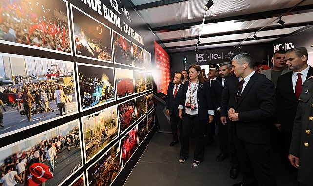 15 Temmuz Anı Çadırı açıldı