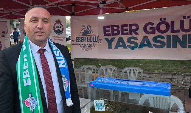 'Arıtma tesisinin yapılması Eber Gölü için önemli'