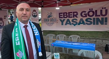'Arıtma tesisinin yapılması Eber Gölü için önemli'