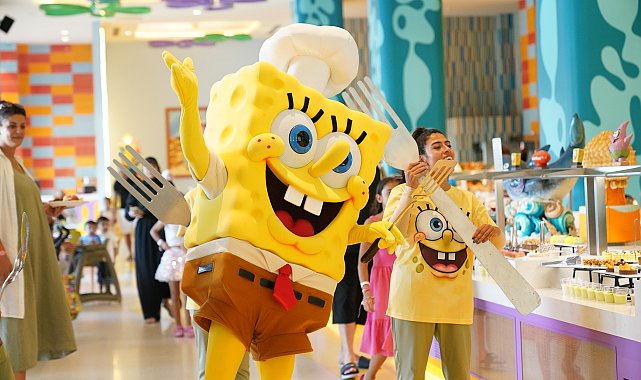 'Sünger Bob Kare Pantolon'un doğum günü iki şehirde kutlandı
