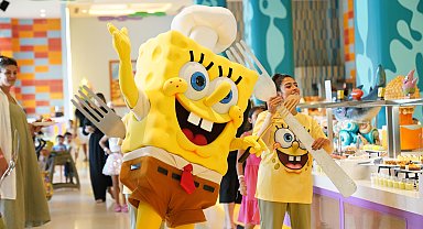 'Sünger Bob Kare Pantolon'un doğum günü iki şehirde kutlandı