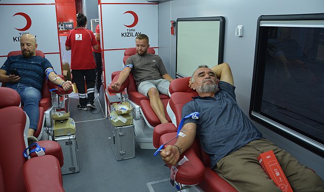 4 günde 392 ünite kan bağışı