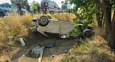 Afyonkarahisar'da kaza: 1 yaralı
