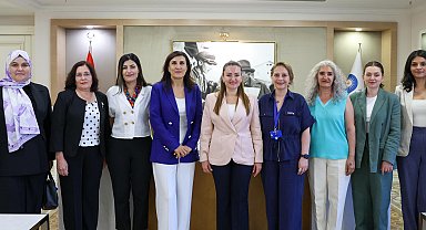 Başkan Vekili Özdemir'e Kadın Dostu Kentler III Programı heyetinden ziyaret