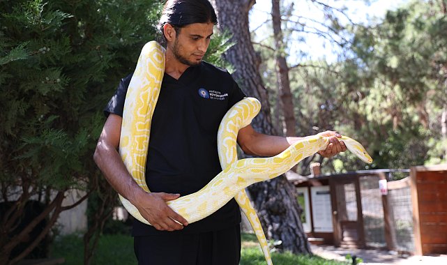 Doğal Yaşam Parkı'nda Dünya Yılan Günü etkinliği