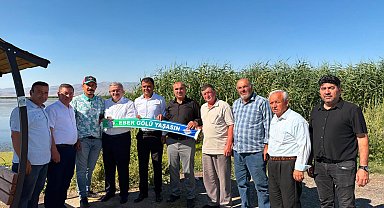Eber Gölü'ne arıtma tesisi ve gözlem evi talebi