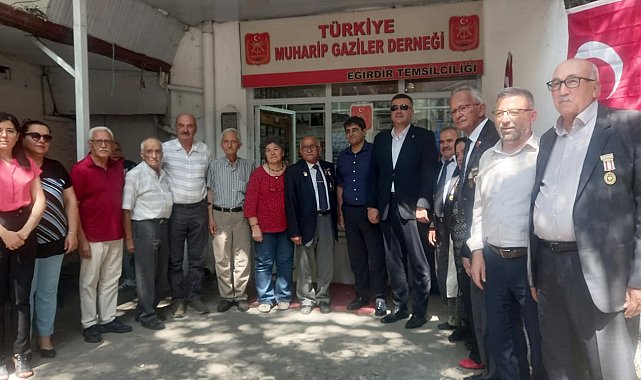 Eğirdir'de Kıbrıs Barış Harekatı'nın yıl dönümü