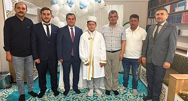 Genç hafız için icazet programı