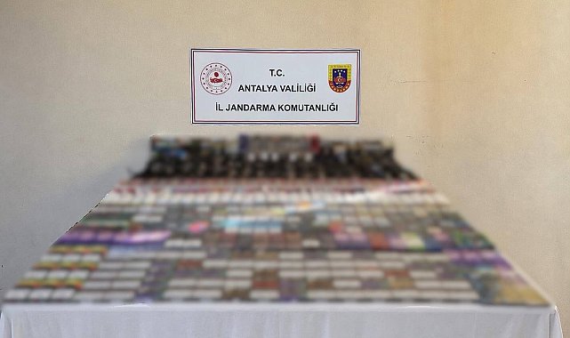 Kaçak sigara operasyonu