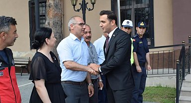Kaymakam Demirci veda etti